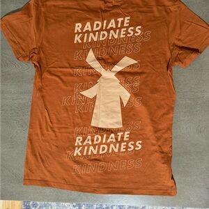 Dutch Bros Brown Short Sleeve Tee with Radiate Kindness Graphic